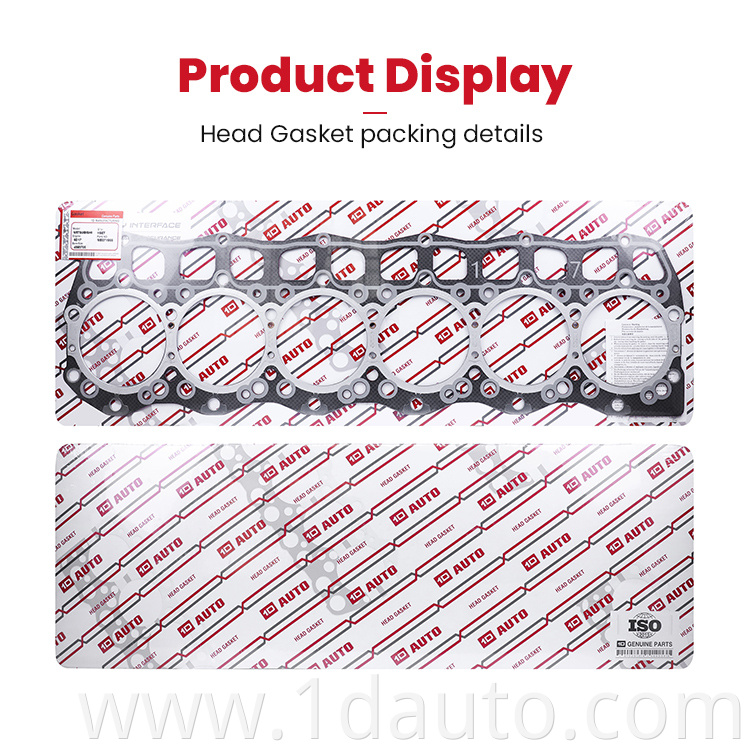 Engine spare parts Asbestos Cylinder Head Gasket 